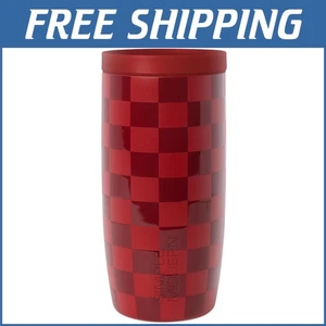 Ceramic-Lined Travel Tumbler with Leak-Proof 360° Lid - 16oz Voyager Signature - Picture 1 of 11