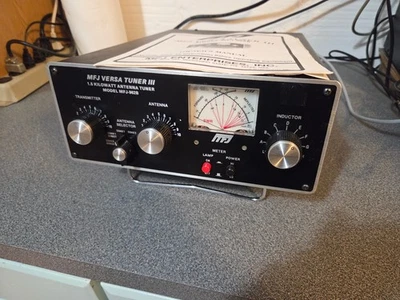 MFJ 962b Ham Radio High Power Antenna Tuner 1.5KW - Image 1 of 4