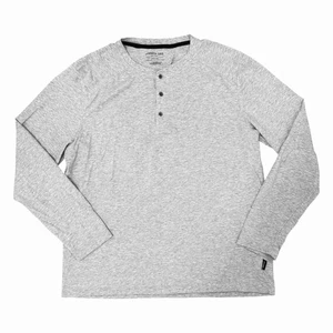 Camisa Kenneth Cole Para Hombres Elastizada Techni-Cole 3 Botones Henley Manga Larga Mediana - Imagen 1 de 7