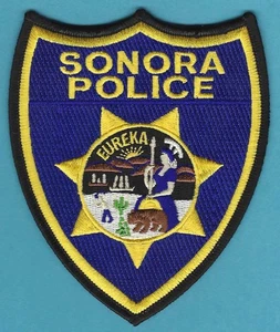 SONORA CALIFORNIA POLICE SHOULDER PATCH - Picture 1 of 1