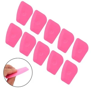 Convenient Pink Car Vinyl Film Tools 10Pcs Hard Card Squeegee Scraper Set - Picture 1 of 12