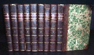 1825 Napoleon, French Revolution, Mme De Genlis, 9V 1st - Picture 1 of 1