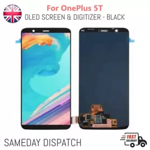 For OnePlus 5T A5010 OLED Screen Touch Display Digitizer LCD Assembly Black NEW - Picture 1 of 1