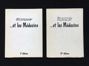 Albums PUBLICITÉS MÉDICAMENTS Dessins BERNARD ALDEBERT …ET LES MÉDECINS 1958 - Foto 1 di 12