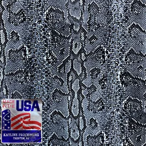 Armadio amplificatore Snakeskin Tolex bianco e nero che copre 18" di larghezza per iarda - Foto 1 di 2