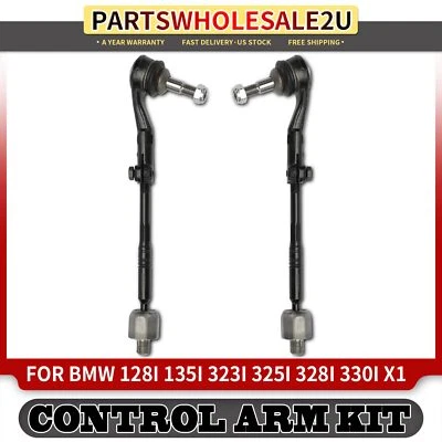 2 件前领带杆端适用于宝马 128i 135i 2008 - 2013 323i 2006 - 2011 335is 325i X1 Z4 — 第 1/4 张图片