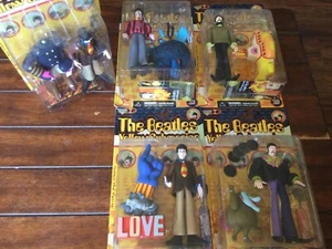 1999 McFarlane Toys The Beatles Yellow Submarine Complete Set of 5 - Picture 1 of 4