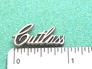 Oldsmobile CUTLASS script - hat pin , tie tac , lapel pin , hatpin GIFT BOXED - Picture 1 of 5