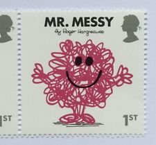 Mr Messy 1st Class Postage Stamp - MNH