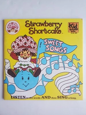 Strawberry Shortcake Sweet Songs Book and Vinyl 1980 - Image 1 of 4