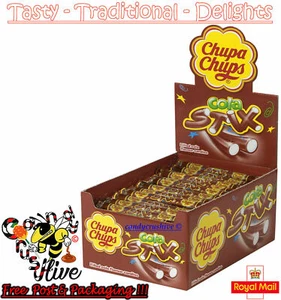 Chupa Chups COLA STIX 10g Cola Flavoured Stick Sweet Retro - 150 pack - Picture 1 of 1