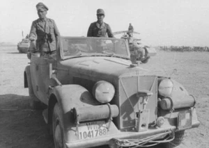 1/72 WW2 German Horch 901/40 Rommels staff car. Painted Resin. 3600 models ofrd - Picture 1 of 4