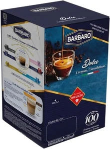 1500 CAPSULE BARBARO CAFFE CREMOSO NAPOLI COMPATIBILE CON DOLCE GUSTO - Imagen 1 de 5