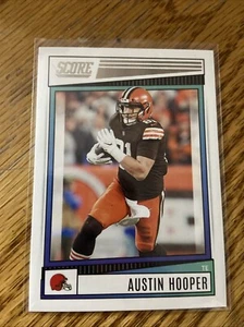 2022 Score Football - #202 Austin Hooper TE Cleveland Browns NFL Card - Picture 1 of 2