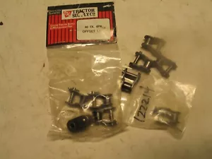 NUOVO 9 PZ CATENA A RULLI ANSI 40 PIN COTTER ANELLO OFFSET A0219 - Foto 1 di 3