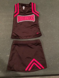 ROUGHNECKS Youth Medium GTM Cheerleader Uniform - Black & Red - Picture 1 of 2