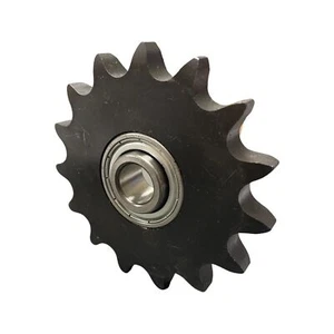 Piñón de ralentí de cadena de rodillos 60BB15H-5/8 #60 5/8" diámetro endurecido 15 dientes - Imagen 1 de 2