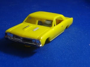 New 1967 Yellow Chevelle MoDEL MoToRING T-jet HO Scale Slot Car Body Aurora RRR - Picture 1 of 9