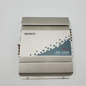 Sony XM-2501 Stereo Power Amplifier Amp 2/1 Channel Mofset - Picture 1 of 4