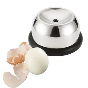 Piercer guscio uovo bollito acciaio inox punzonatrice separatore cucina  - Foto 1 di 14