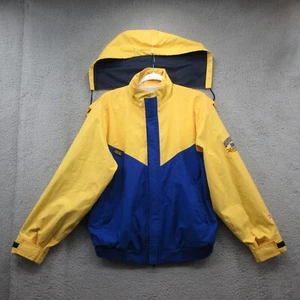 Superbowl XXXII San Diego 1998 Vintage Jacket Windbreaker Boathouse USA Yellow - Picture 1 of 11
