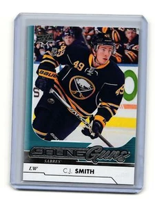 2017-18 Upper Deck #225 C.J. Smith Buffalo Sabres RC Young Guns YG YGs SKU#14827 - Foto 1 di 2