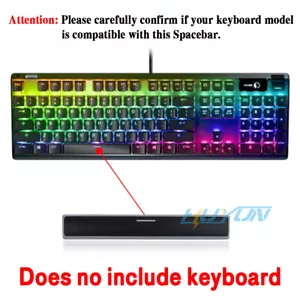 Space Key for Steelseries Apex M400 M500 M750 APEX 5 APEX 7 Keyboard - Picture 1 of 8