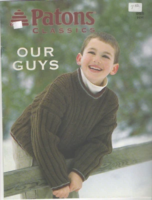 Our Guys Patons Pattern Book 500955 - Image 1 of 4