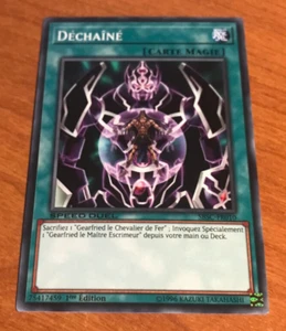 Carte Yu Gi Oh ! '' DECHAÎNE '' SBSC-FR010 (Commune) 1er EDITION NEUVE - Imagen 1 de 2