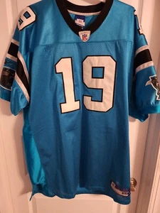 Carolina Panthers Keyshawn Johnson Reebok Sewn NFL Jersey Size Men’s 54 - Picture 1 of 5
