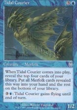 4x Tidal Courier ~ Lightly Played Apocalypse MTG Magic x4 4 UltimateMTG Playset