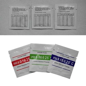 15 Stk PH Pufferlösung Kalibrierlösung Messgerät Kalibrierung pH 4.01/6.86/9.18 - Bild 1 von 13