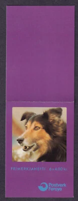 Faroe Islands - 1994 Dogs Booklet with se-tenant Pane  (2 scans) - image 1 of 2