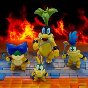 Super Mario Jakks World of Nintendo Igggy Lemmy Larry Ludwig Koopa Figures - Picture 1 of 21