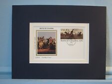 The Battle of Cowpens & the First day Cover of its 200th Anniversary  