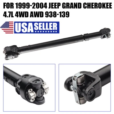 Fit Jeep Cherokee 1987-2000 Grand Cherokee 1999-2004 Front High Steel Driveshaft Foto 1 de 4