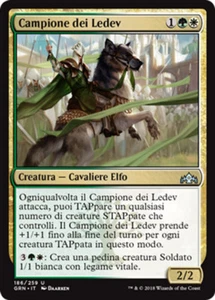 MTG 4x LEDEV CHAMPION EXC - CAMPIONE DEI LEDEV - GRN - MAGIC - Picture 1 of 1