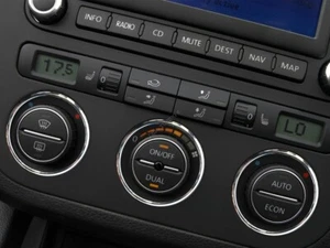 Per VW Scirocco 2008-2010 Alluminio Anello Ventilazione Anelli Cromati 3pezzi - Picture 1 of 7