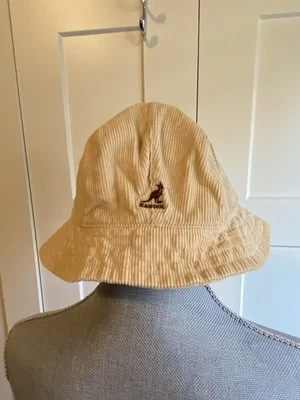 Ведро шляпа Kangol вельветовый колокольчик детский средний бежевый sku1 - Изображение 1 из 4