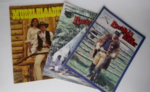 3 VTG Magazines MuzzleLoader 1981/BlackPowder Report 1985/Buckskin Report 1982 - Imagen 1 de 8