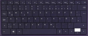 TA46 Touches clés unique  pour clavier Microsoft Surface Type Cover 3 1654+hinge - Picture 1 of 2