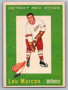 1959-60 Topps - Lou Marcon #49 (RC) - Fair (Crease) *TEXCARDS* - Bild 1 von 2
