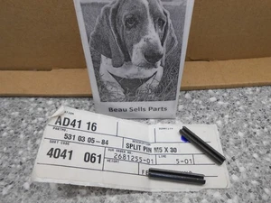 Husqvarna 531030584 Split Pin M5 x 30 lotto di 2 - Foto 1 di 1