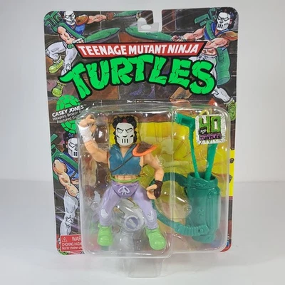 Teenage Mutant Ninja Turtles 40th Anniversary 4" Casey Jones Action Figure - Image 1 of 4