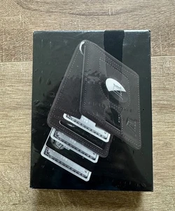 Kings Loot Geldklammer Trüffel minimale Geldbörse RFID-Schutz NEU versiegelt Kalbsleder - Bild 1 von 7