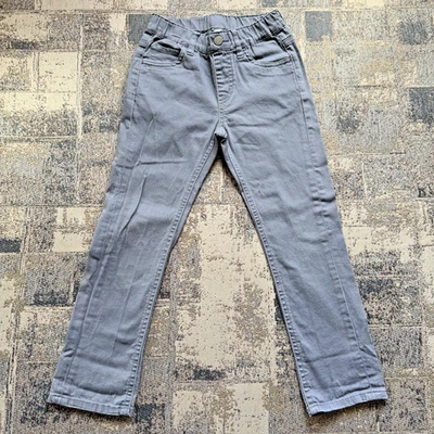 Uniqlo Jeans Boys Girls Pants Dark Gray Small  (5-6 Y) H 110-125cm W 50-56cm - Image 1 of 4