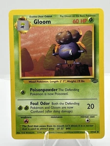 Gloom Unlimited - 37/64 WotC Dschungel Set TCG Pokemon Karte - Bild 1 von 2