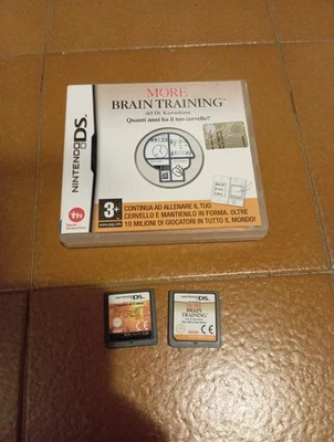 MORE BRAIN TRAINING + LANFEUST  NINTENDO DS DSi 2DS 3DS NDS PAL ITA ITALIANO - Immagine 1 di 4