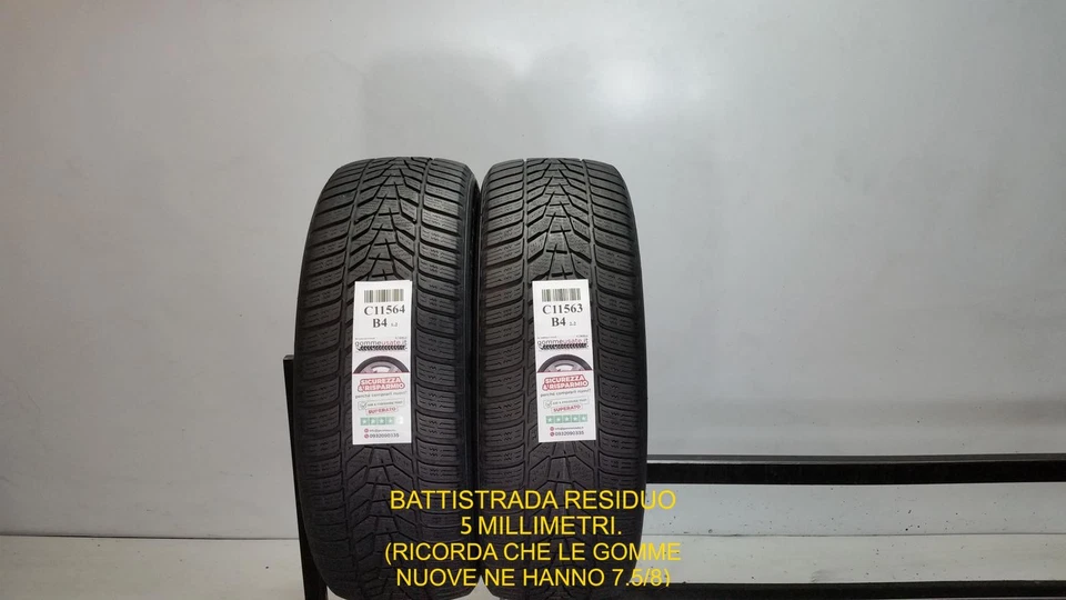 Gebrauchte Winterreifen 215/55R18 99V Hankook Winter Icept Evo 3 Reifen C11564 - Bild 1 von 1