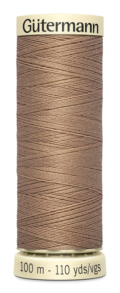 Gutermann 100P-536 Sew-All Thread 110yd-Tan - Image 1 of 1